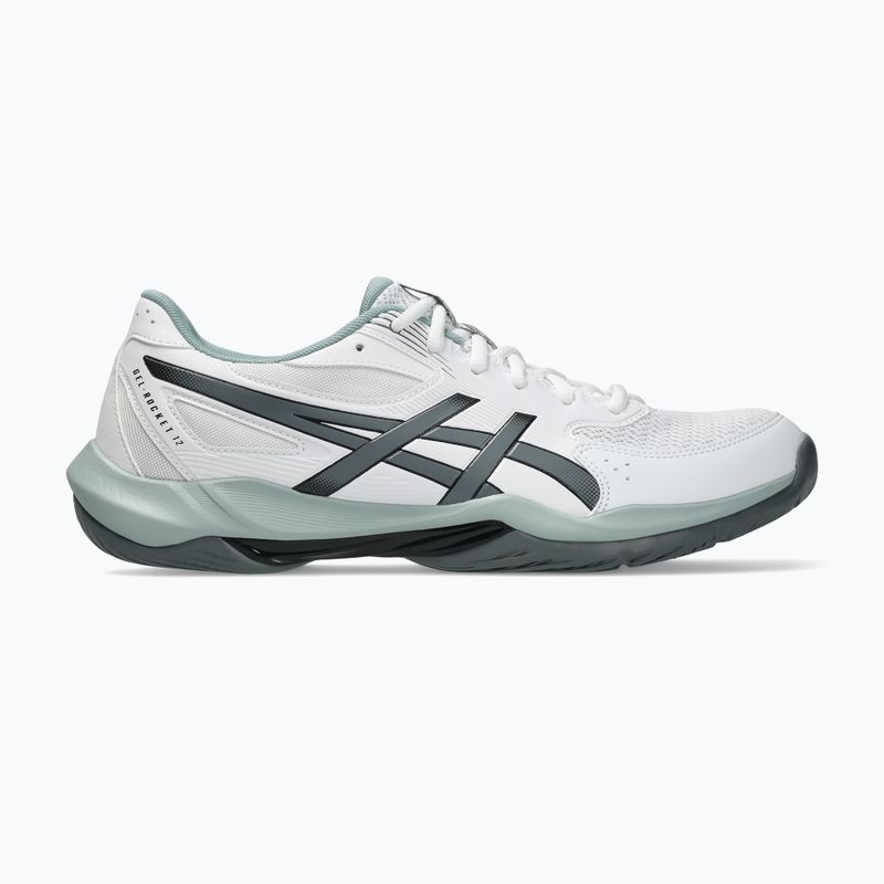 Buty do siatkówki męskie ASICS Gel-Rocket 12 white/steel grey 9