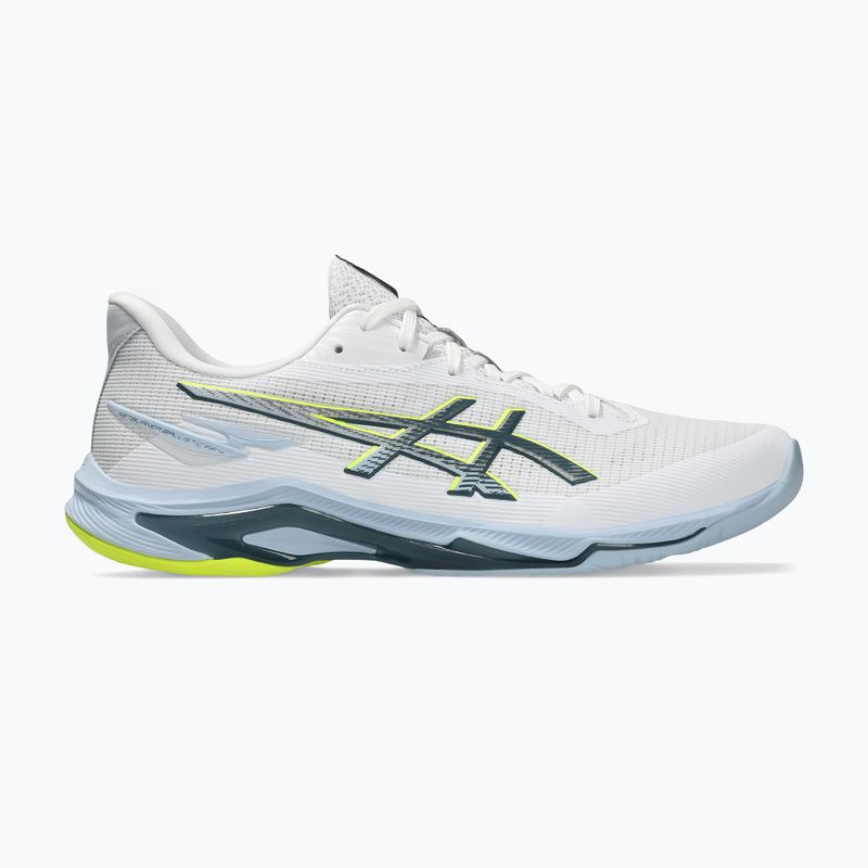 Buty męskie ASICS Netburner Ballistic FF 4 white/raw indigo 9