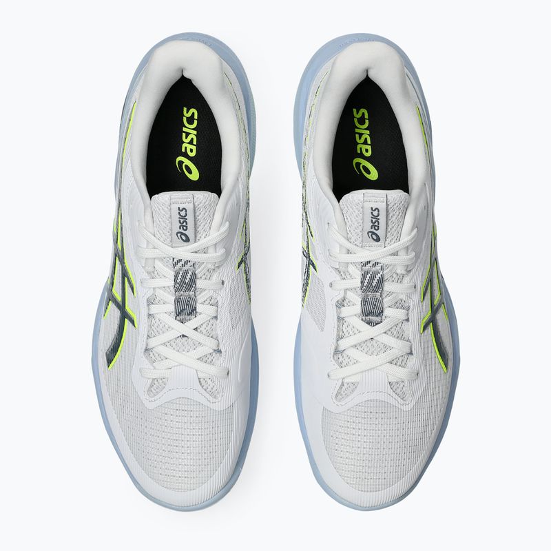 Buty męskie ASICS Netburner Ballistic FF 4 white/raw indigo 14
