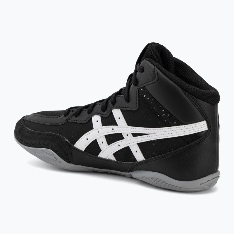 Buty zapaśnicze dziecięce ASICS Matflex 8 GS black/white 3