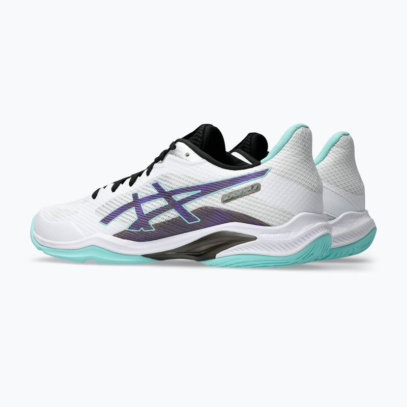 Buty do siatkówki męskie ASICS Blade FF 2 white/radiant amethyst 10