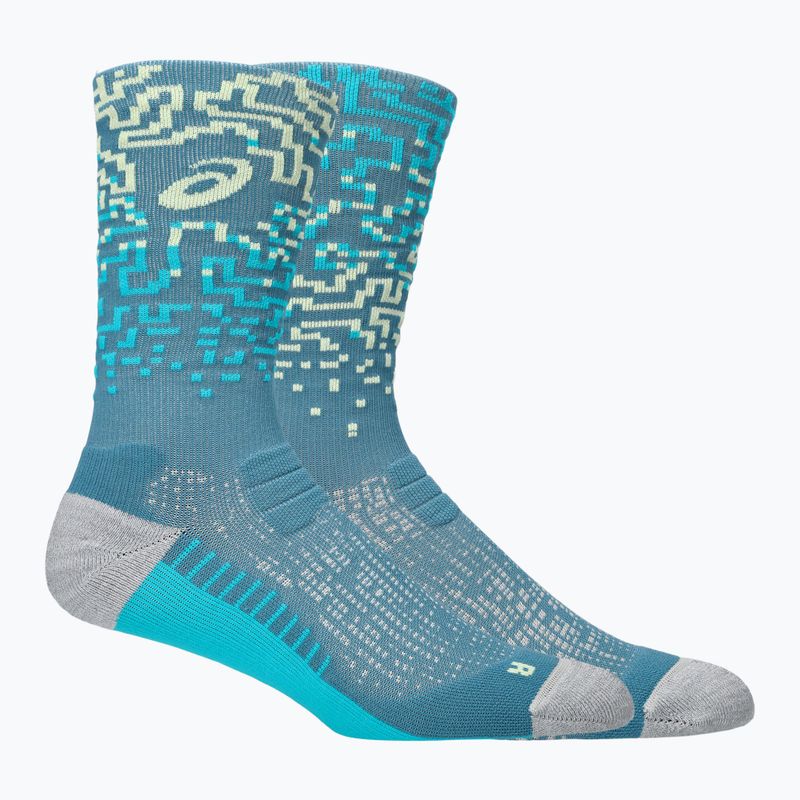 Skarpety ASICS Performance Run Crew foggy teal/energy aqua