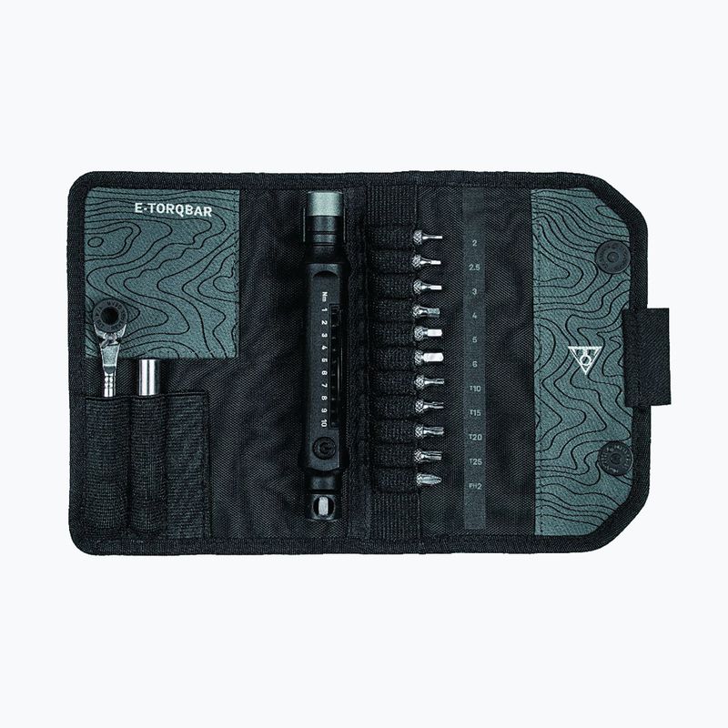 Zestaw dynamometryczny Topeak E-Torqbar 1-10 Nm