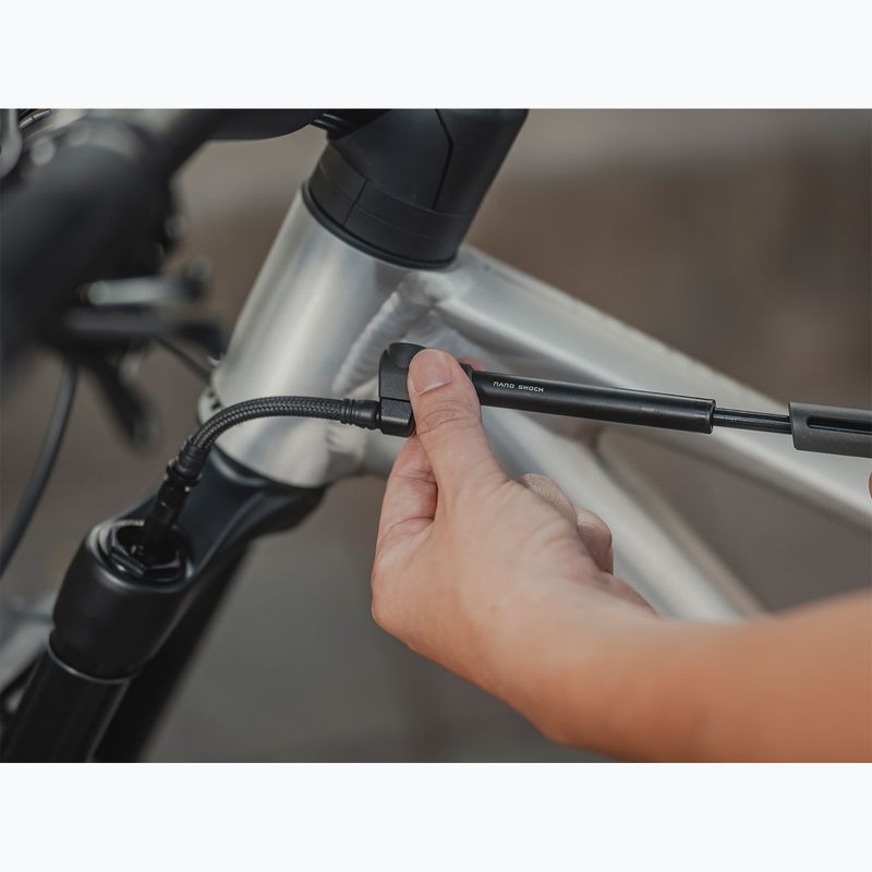 Pompka rowerowa do amortyzatorów Topeak Nano Shock black 3