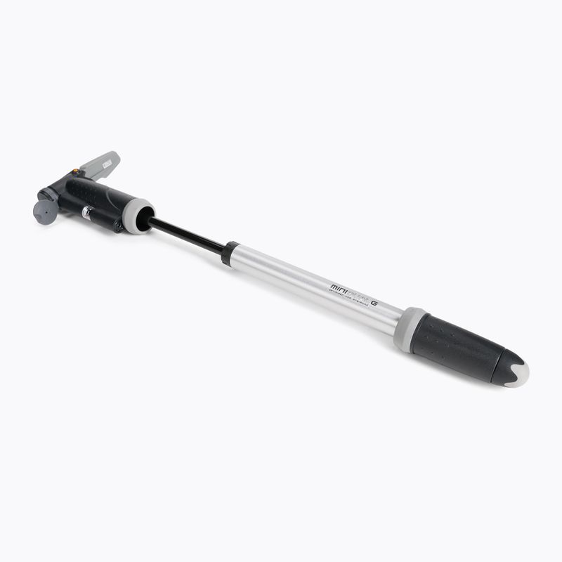 Pompka rowerowa Topeak Mini Dual G Manometr 120psi black/grey/silver 2