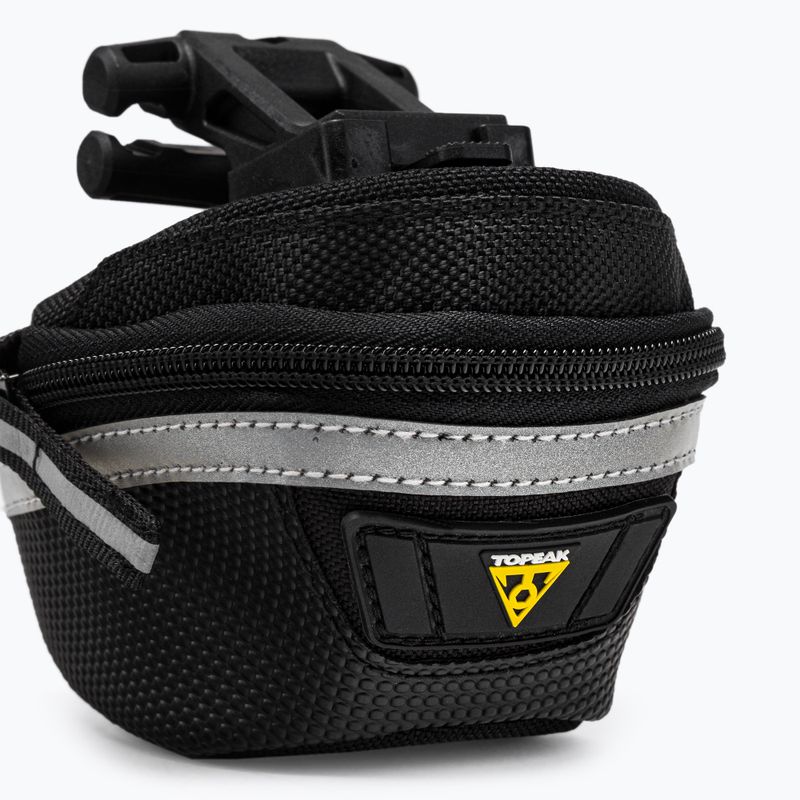 Torba rowerowa pod siodło Topeak Wedge Pack II Micro W/Fixer black