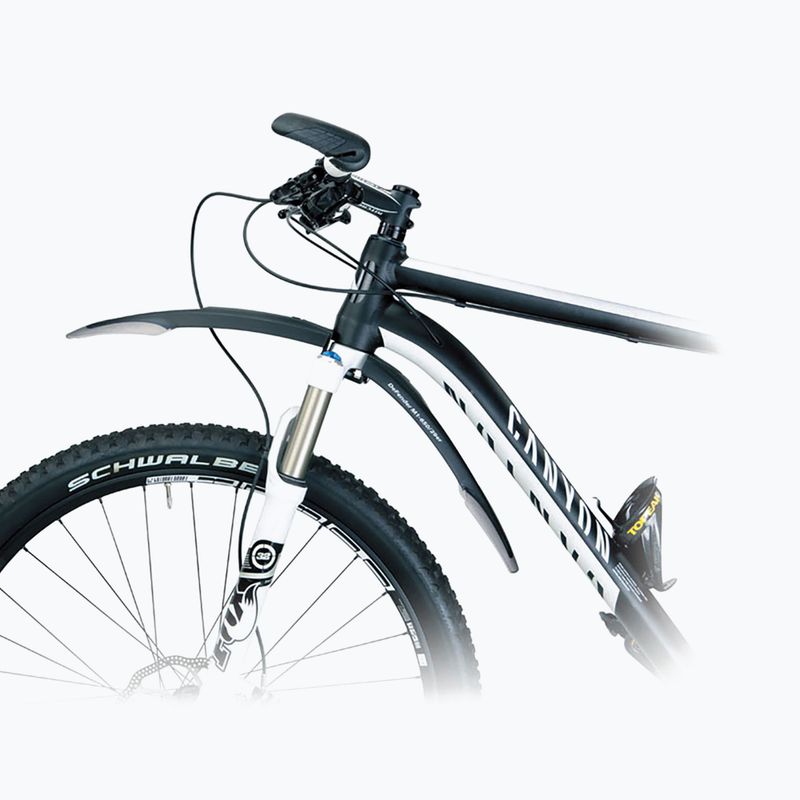 Błotniki rowerowe Topeak Defender M1&XC11 set black 10