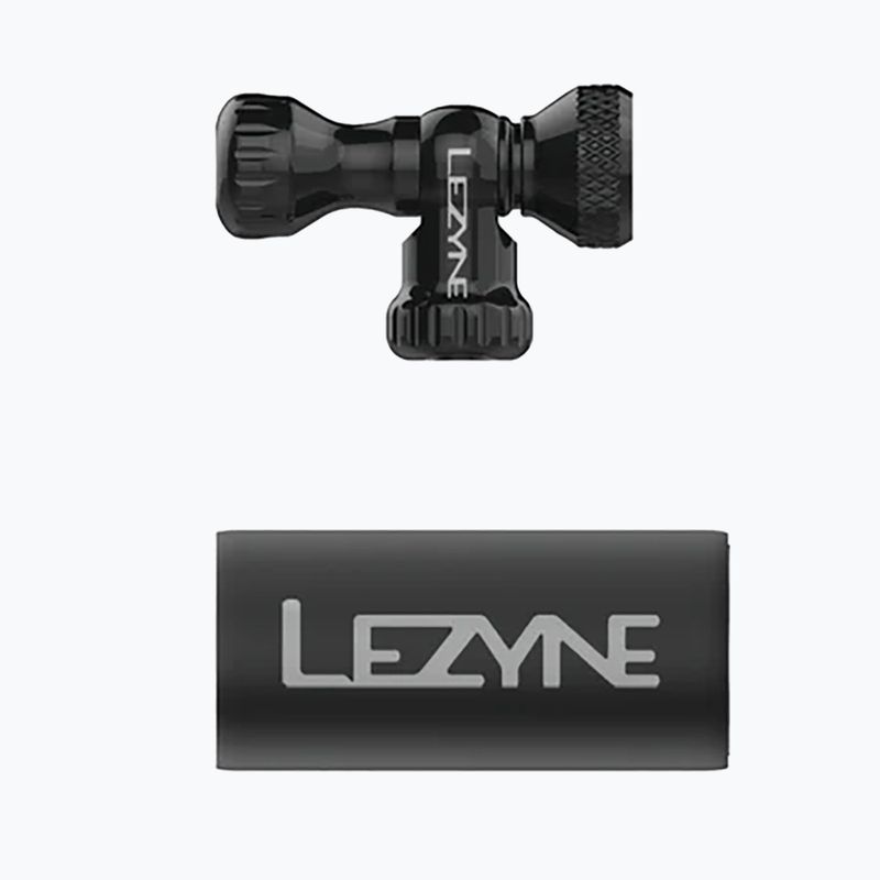 Pompka rowerowa Lezyne Control Drive CO2 + 1 x nabój 16 g gloss black 2