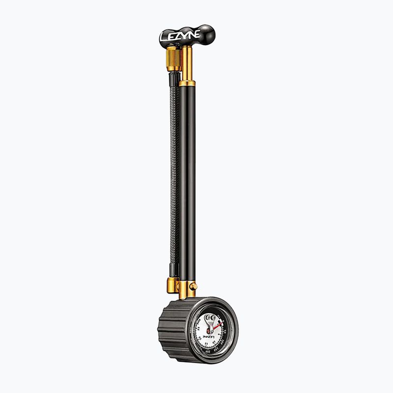 Pompka do amortyzatorów Lezyne Shock Drive 400psi black/gold 2