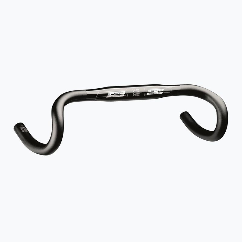 Kierownica FSA Omega Compact alu 400 mm black