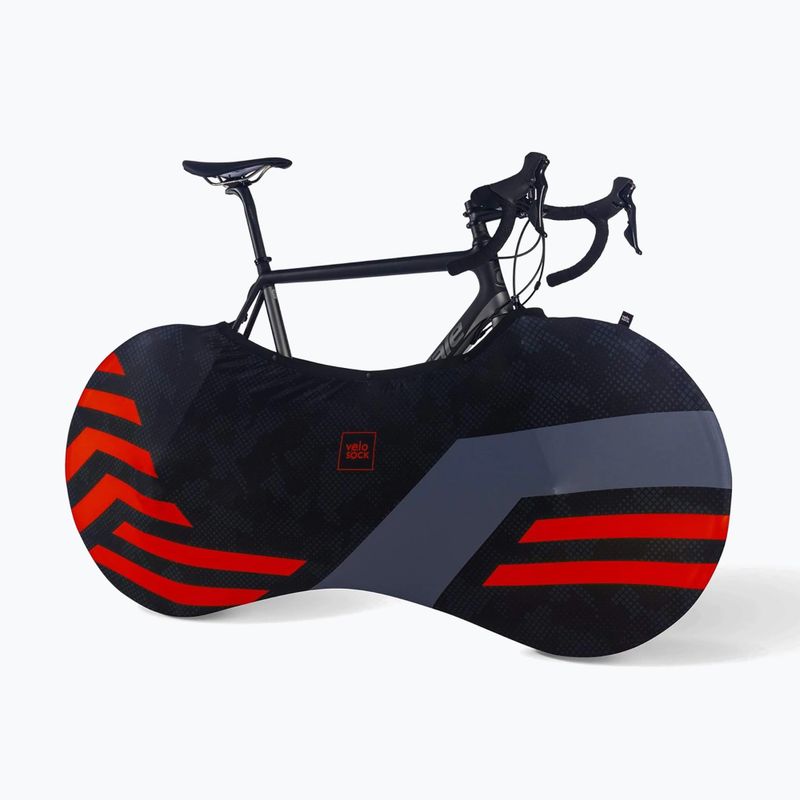 Pokrowiec rowerowy na koła VELOSOCK Red Lines 2