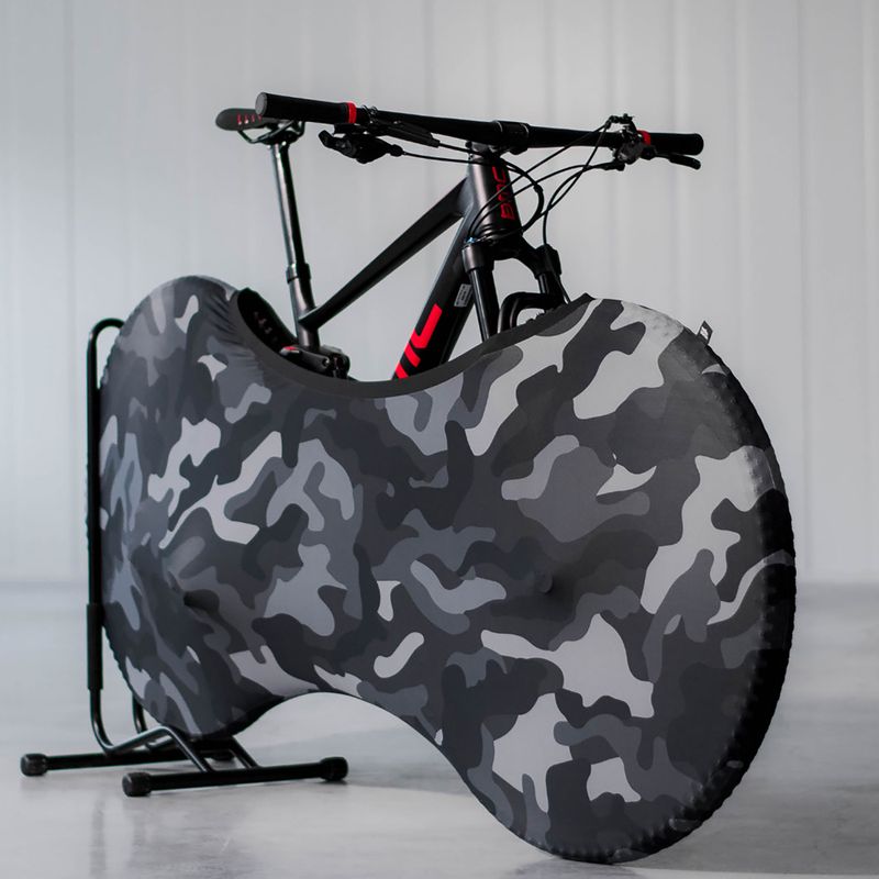 Pokrowiec rowerowy na koła VELOSOCK Camo Black 3