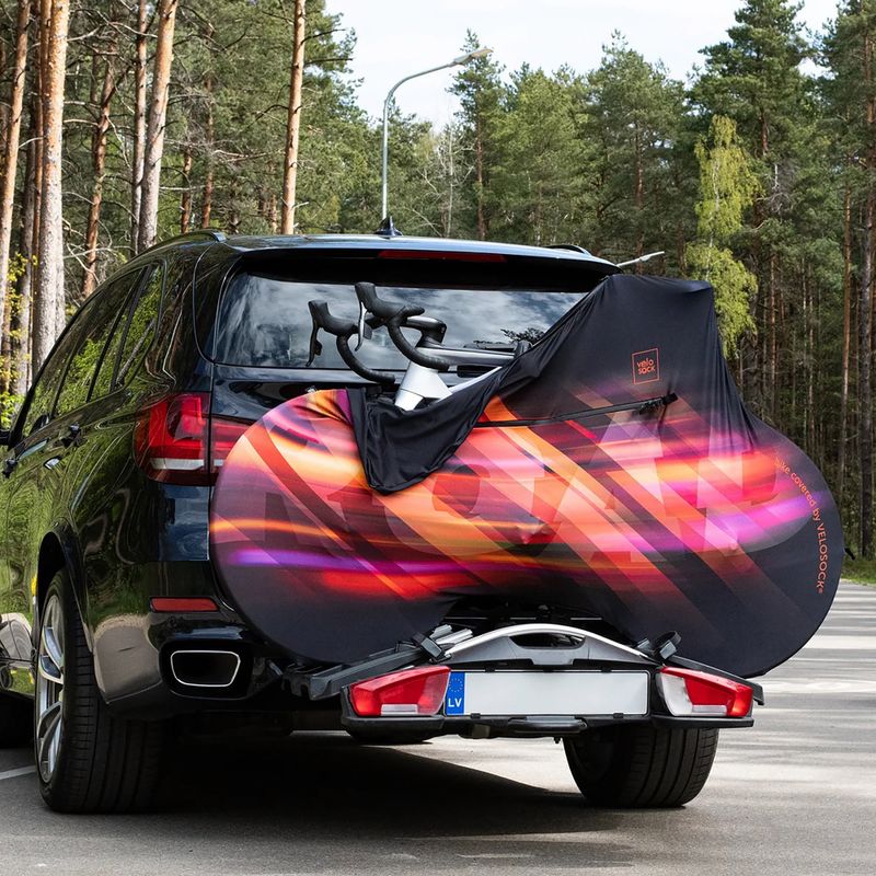 Pokrowiec rowerowy do transportu VELOSOCK Speed Orange Road WR