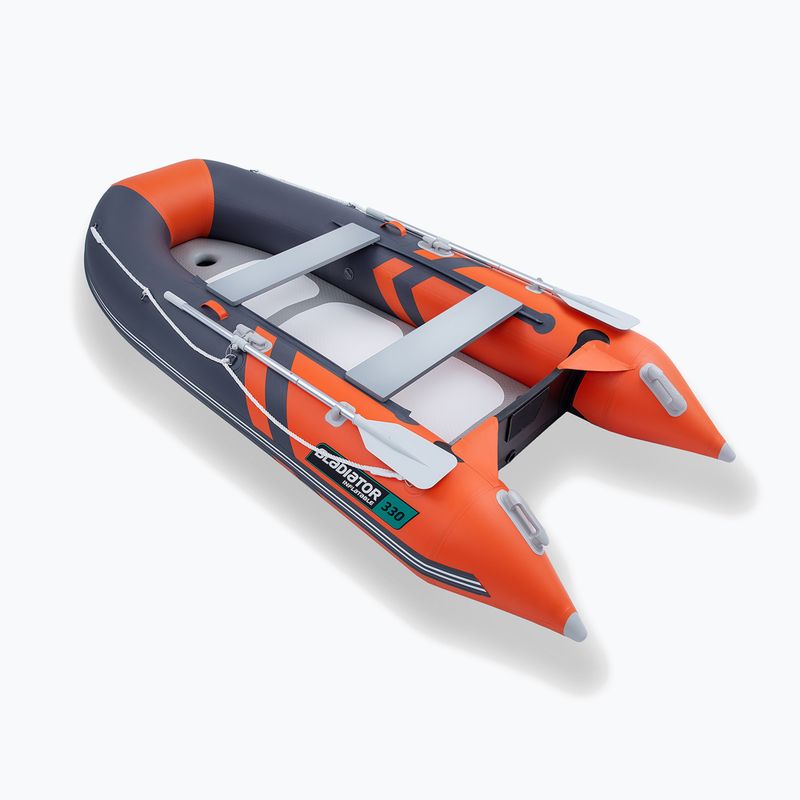 Ponton 4-osobowy Gladiator B330 AD orange/dark gray 3