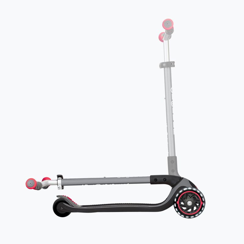 Hulajnoga trójkołowa dziecięca Globber Master Lights black/red 4