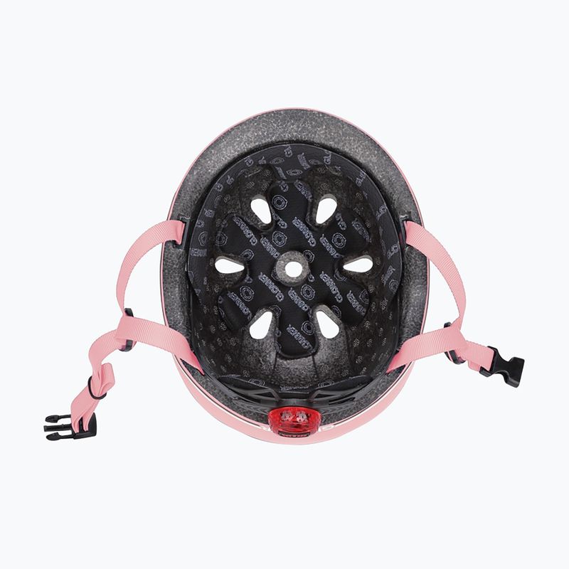 Kask dziecięcy Globber Go.Up Lights pastel pink 5