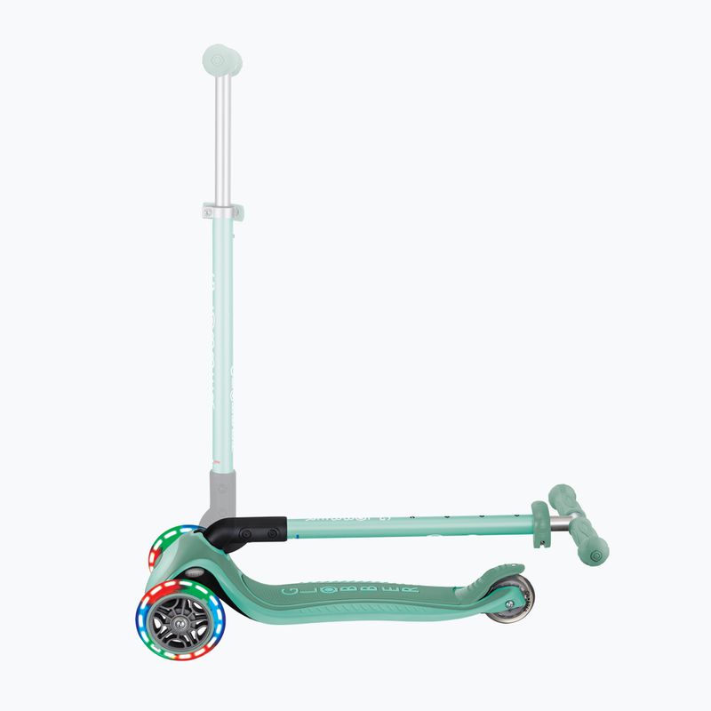 Hulajnoga trójkołowa dziecięca Globber Primo Foldable Plus Lights mint 6