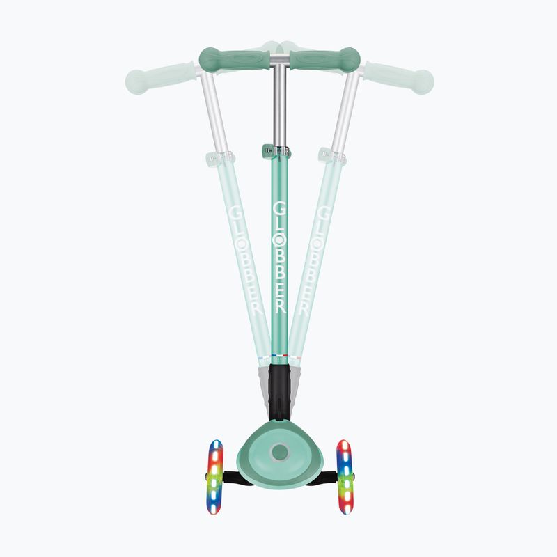 Hulajnoga trójkołowa dziecięca Globber Primo Foldable Plus Lights mint 8