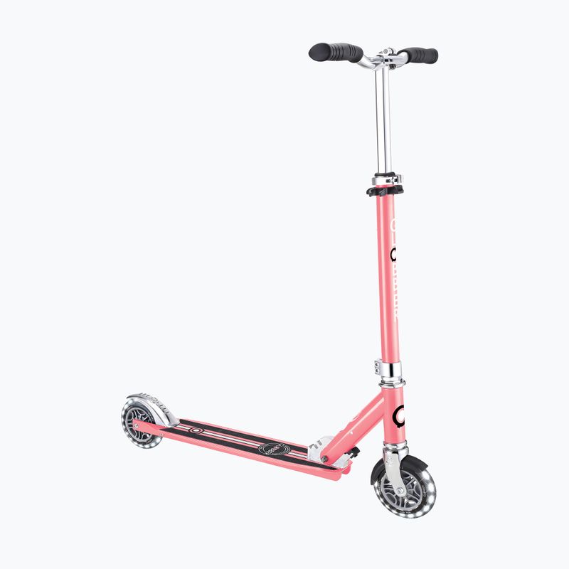 Hulajnoga miejska dziecięca Globber Flow Element Lights coral pink