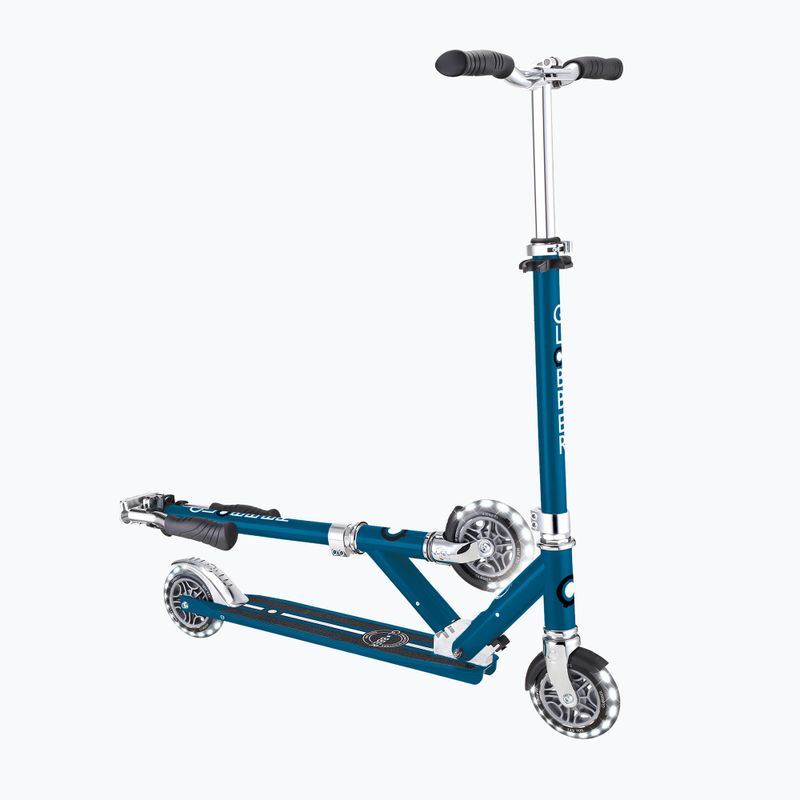 Hulajnoga miejska dziecięca Globber Flow Element Lights petrol blue 9