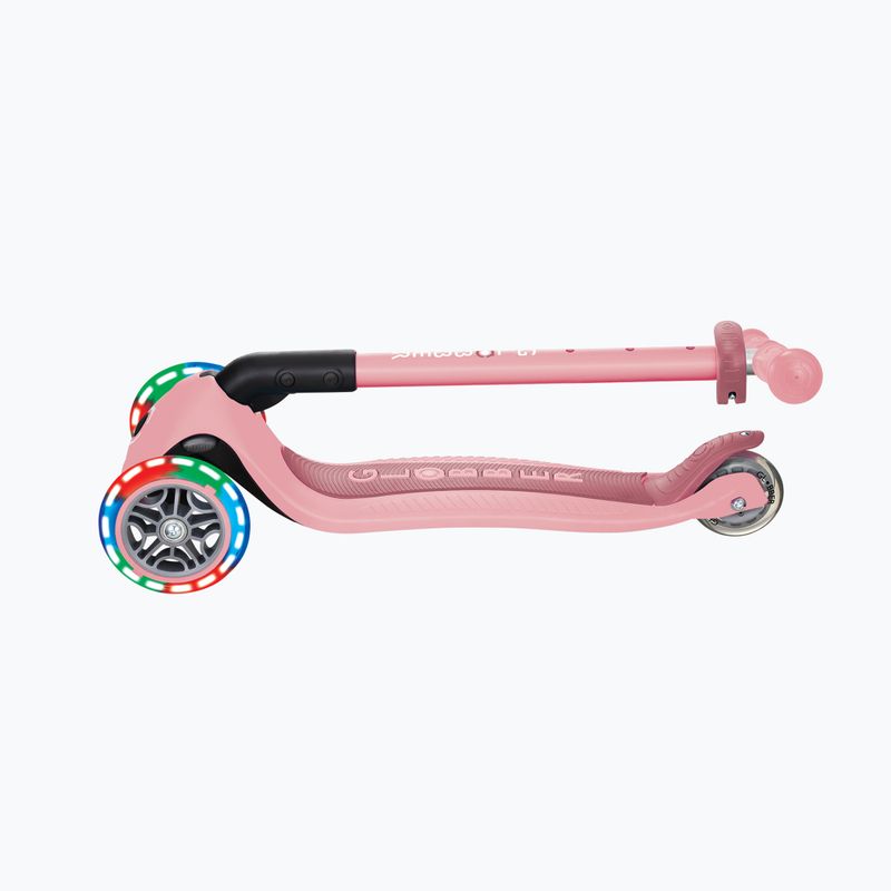 Hulajnoga trójkołowa dziecięca Globber Primo Foldable Lights pastel pink 7