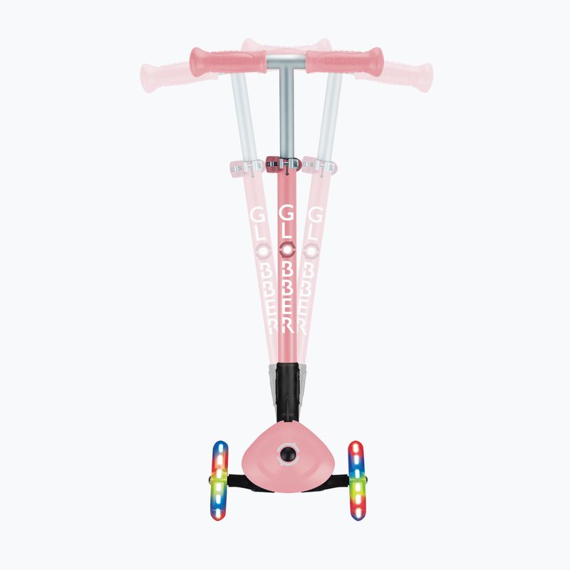 Hulajnoga trójkołowa dziecięca Globber Primo Foldable Lights pastel pink 9