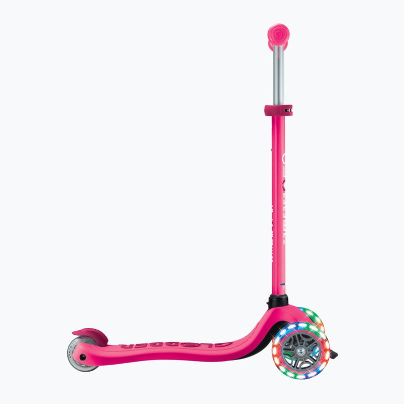 Hulajnoga trójkołowa dziecięca Globber Go.Up Sporty Lights fuchsia 10