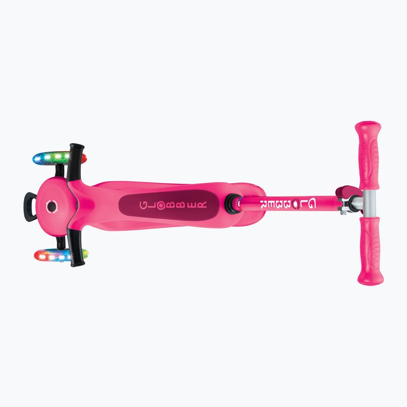 Hulajnoga trójkołowa dziecięca Globber Go.Up Sporty Lights fuchsia 11