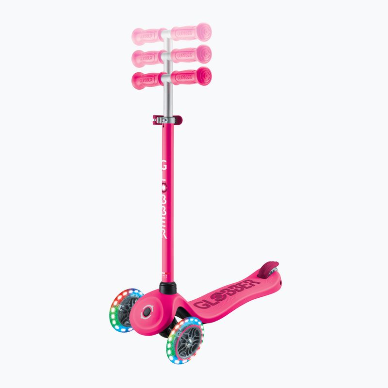 Hulajnoga trójkołowa dziecięca Globber Go.Up Sporty Lights fuchsia 13