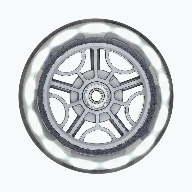Kółka do hulajnogi Globber LED 121mm ABEC-9 2 szt. led white