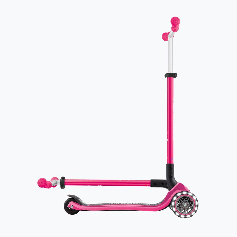 Hulajnoga trójkołowa dziecięca Globber Master Lights fuchsia 9