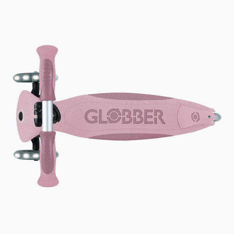 Hulajnoga trójkołowa dziecięca Globber Go.Up Deluxe Lights Ecologic 360 berry 14
