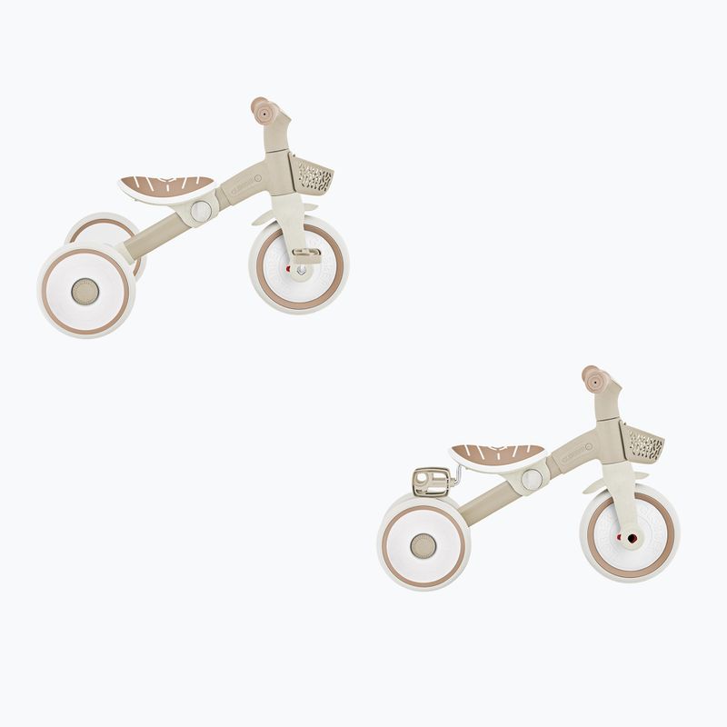 Rowerek biegowy trójkołowy Globber Learning Trike 2w1 Plus Ecologic coconut