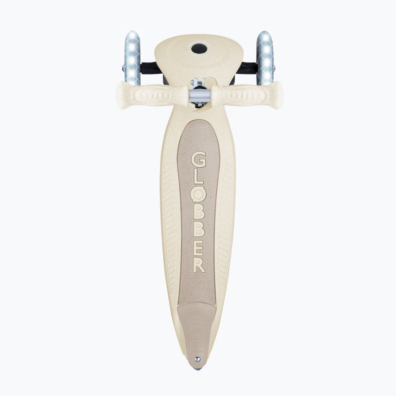 Hulajnoga trójkołowa dziecięca Globber Junior Primo Foldable Lights Eco coconut 4