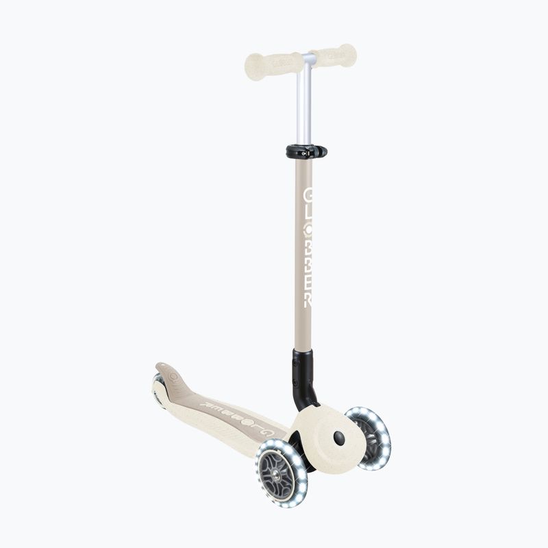 Hulajnoga trójkołowa dziecięca Globber Go.Up Active Ecologic Lights coconut 5