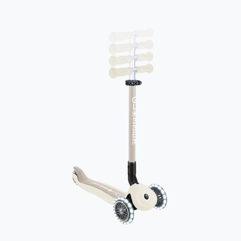 Hulajnoga trójkołowa dziecięca Globber Go.Up Active Ecologic Lights coconut 16