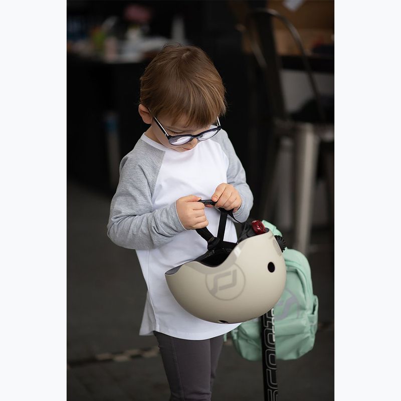 Kask dziecięcy Scoot & Ride S-M ash 9