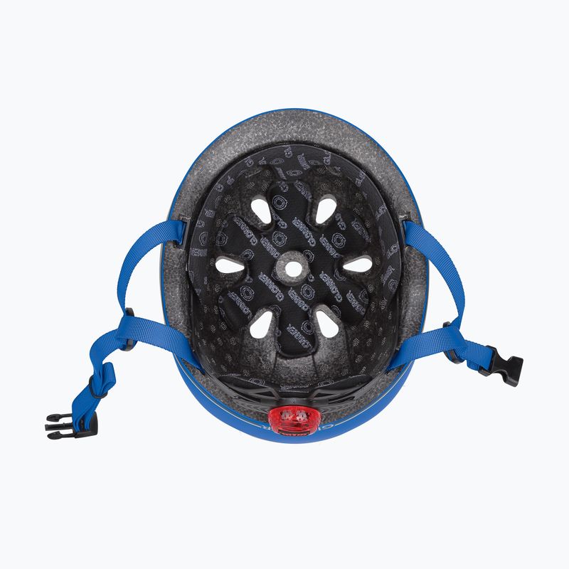 Kask dziecięcy Globber Go.Up Lights navy blue 5