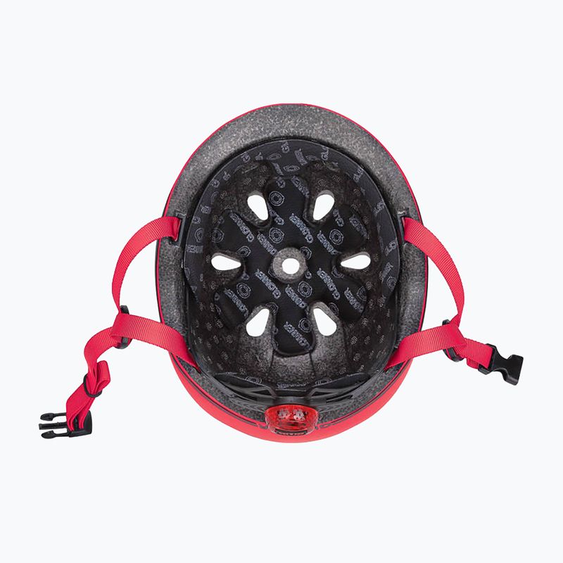 Kask dziecięcy Globber Go.Up Lights new red 5