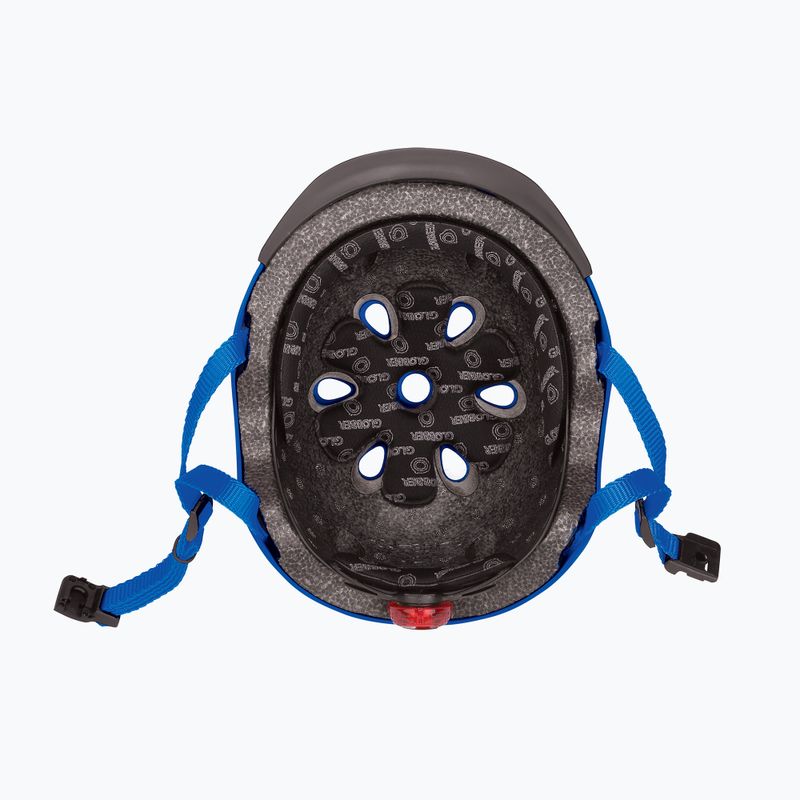 Kask dziecięcy Globber Elite Lights navy blue racing 5