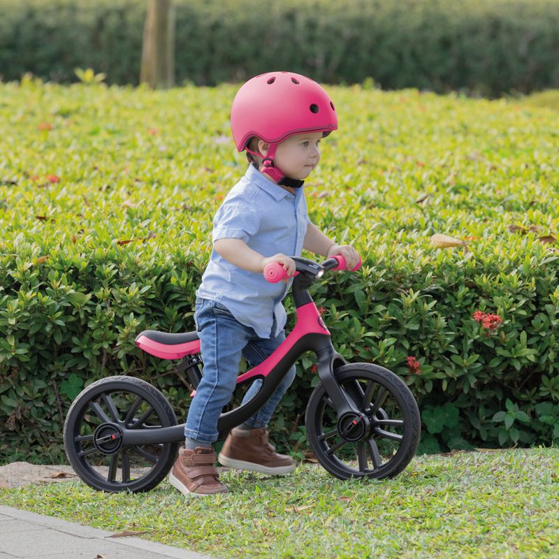 Kask dziecięcy Globber Primo Fantasy deep pink flower 8