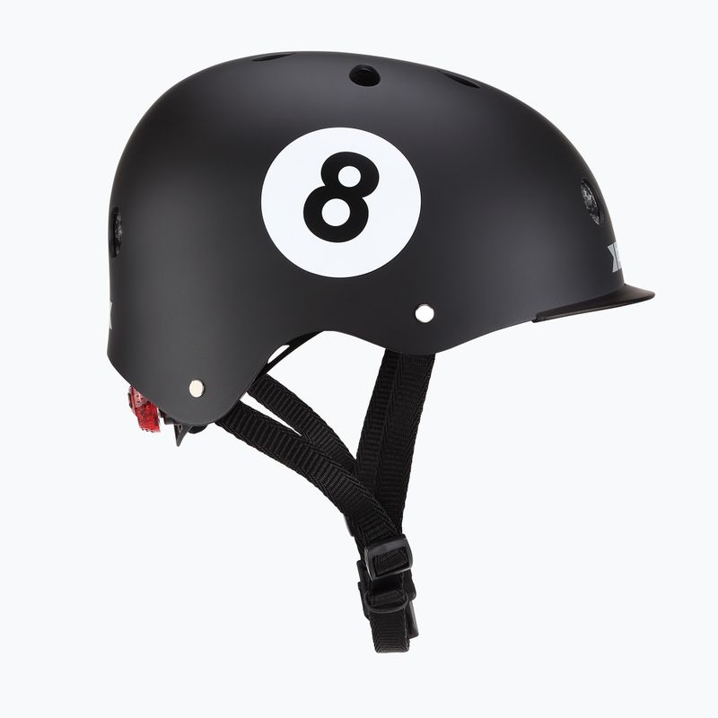 Kask dziecięcy Globber Elite Lights black 8 ball 2