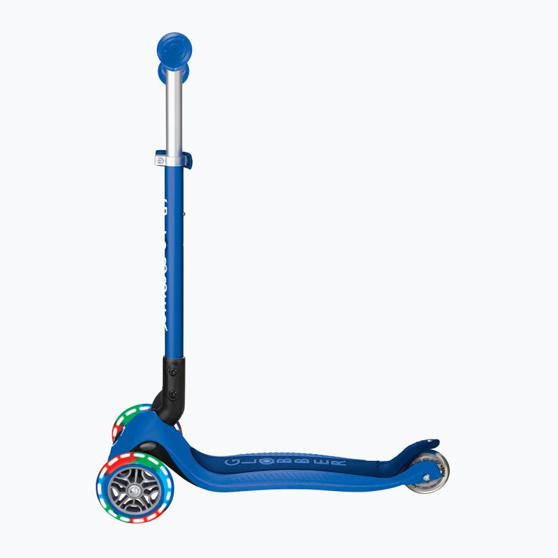 Hulajnoga trójkołowa dziecięca Globber Primo Foldable Lights navy blue 2