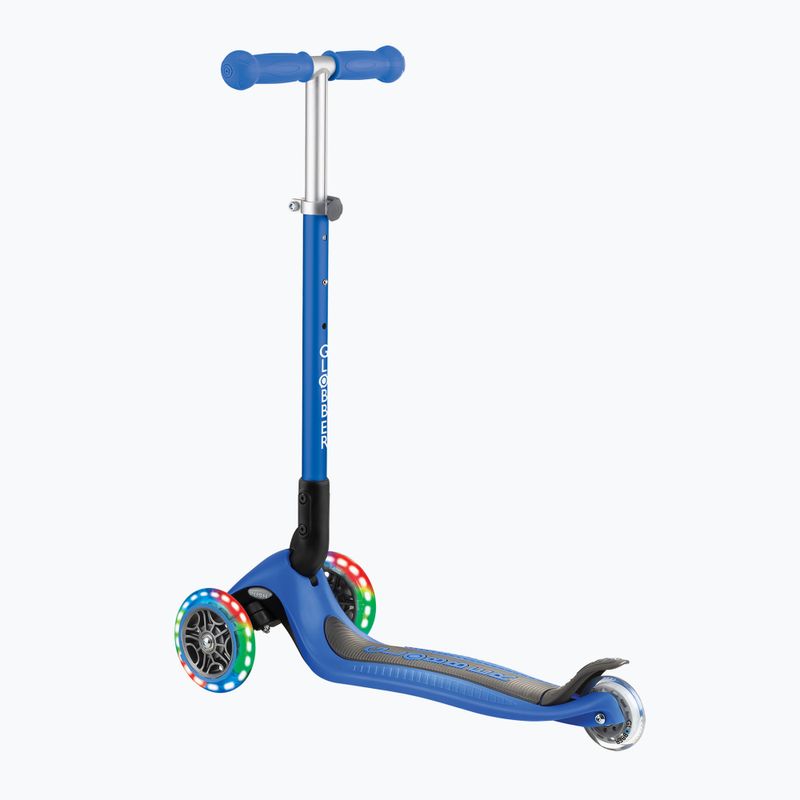 Hulajnoga trójkołowa dziecięca Globber Primo Foldable Lights navy blue 3