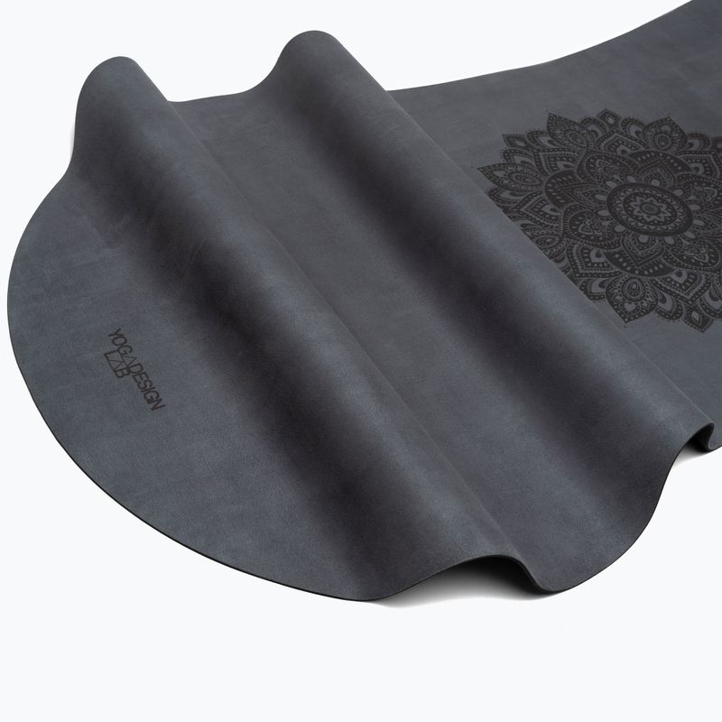 Mata do jogi Yoga Design Lab Curve 3,5 mm mandala black 3