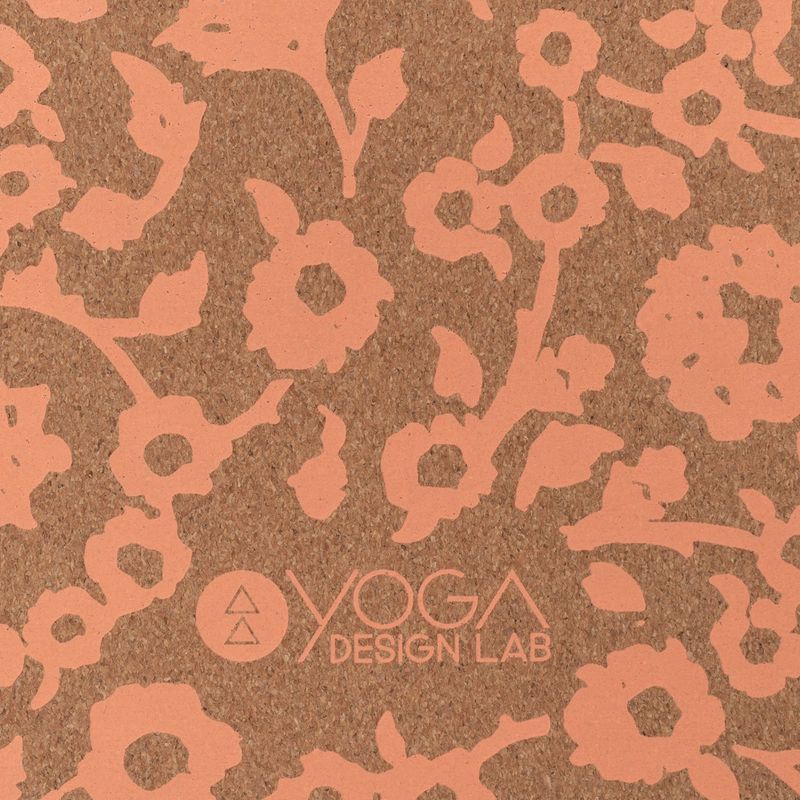 Mata do jogi Yoga Design Lab Cork 5,5 mm floral batik 6