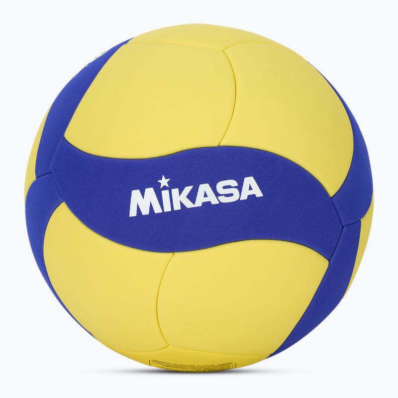 Piłka do siatkówki Mikasa VS123W yellow/blue rozmiar 5
