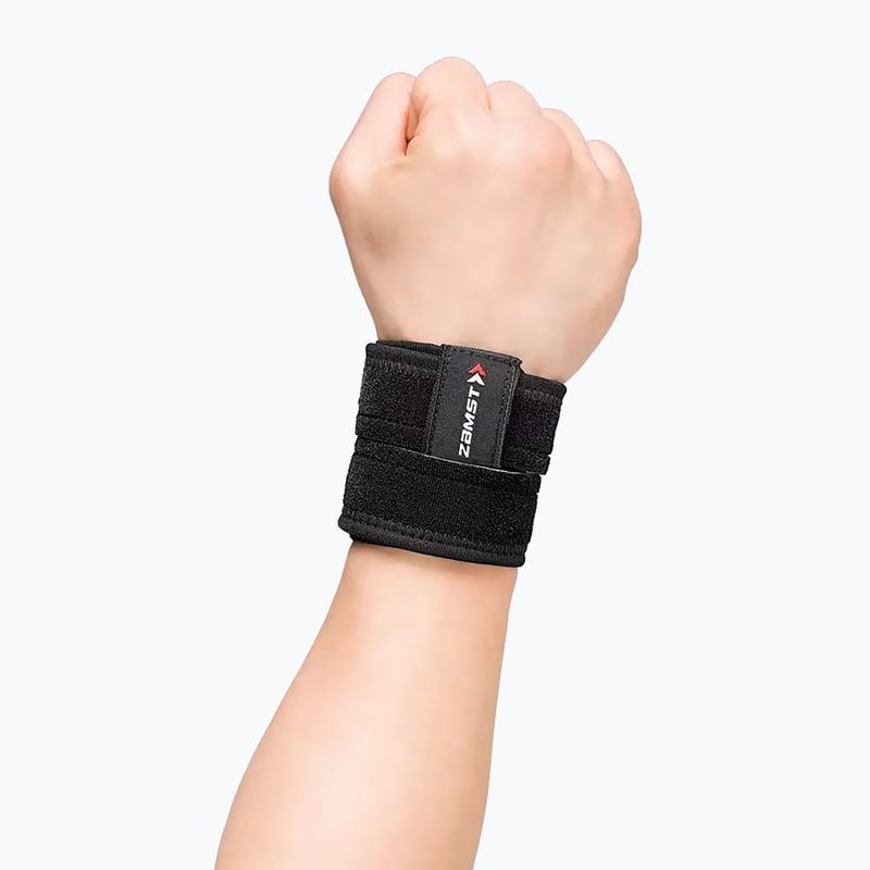 Stabilizator nadgarstka Zamst Wrist Band czarny
