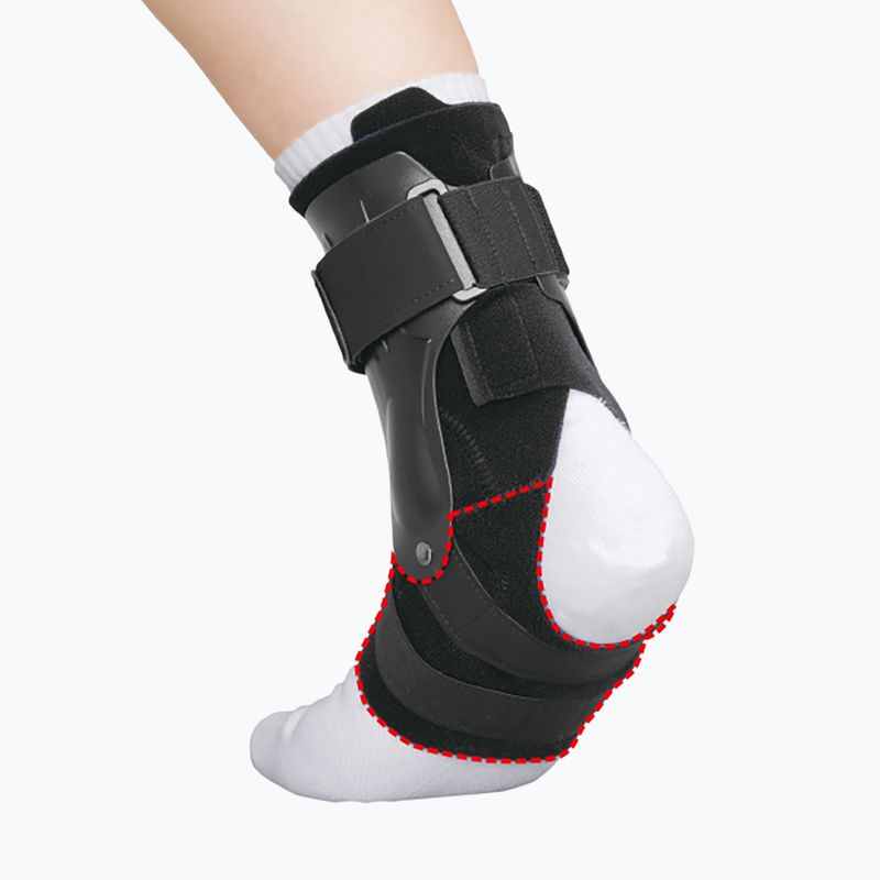Stabilizator stawu skokowego lewego Zamst A2-DX Ankle Left czarny 3