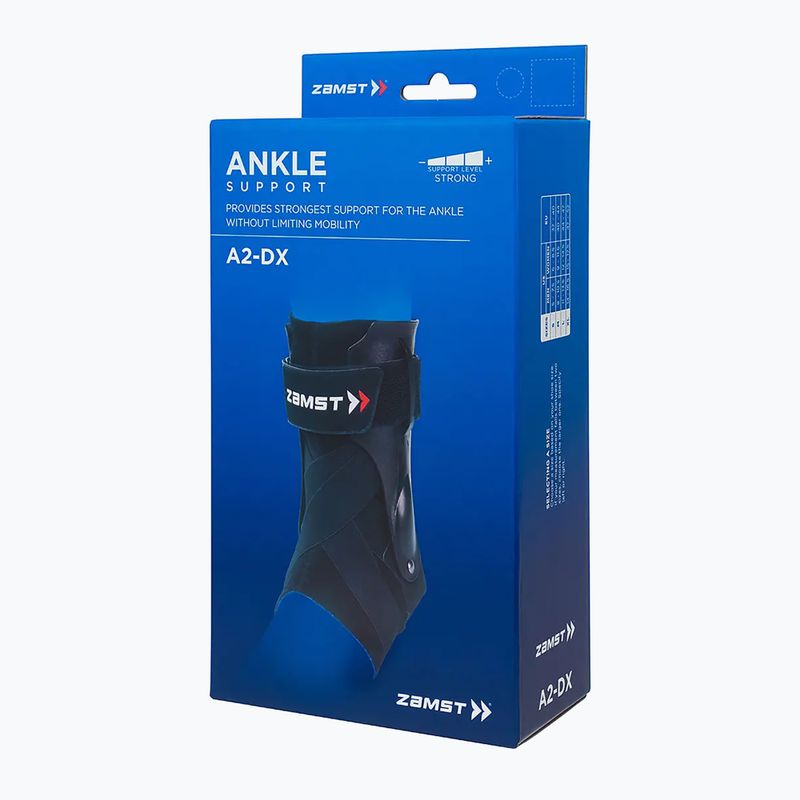Stabilizator stawu skokowego lewego Zamst A2-DX Ankle Left czarny 4
